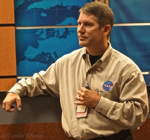 Bob Musgrove, director of Johnson Space Center’s Office of Education, implored the 12 members of the #spacED group to become “NASA ambassadors.”